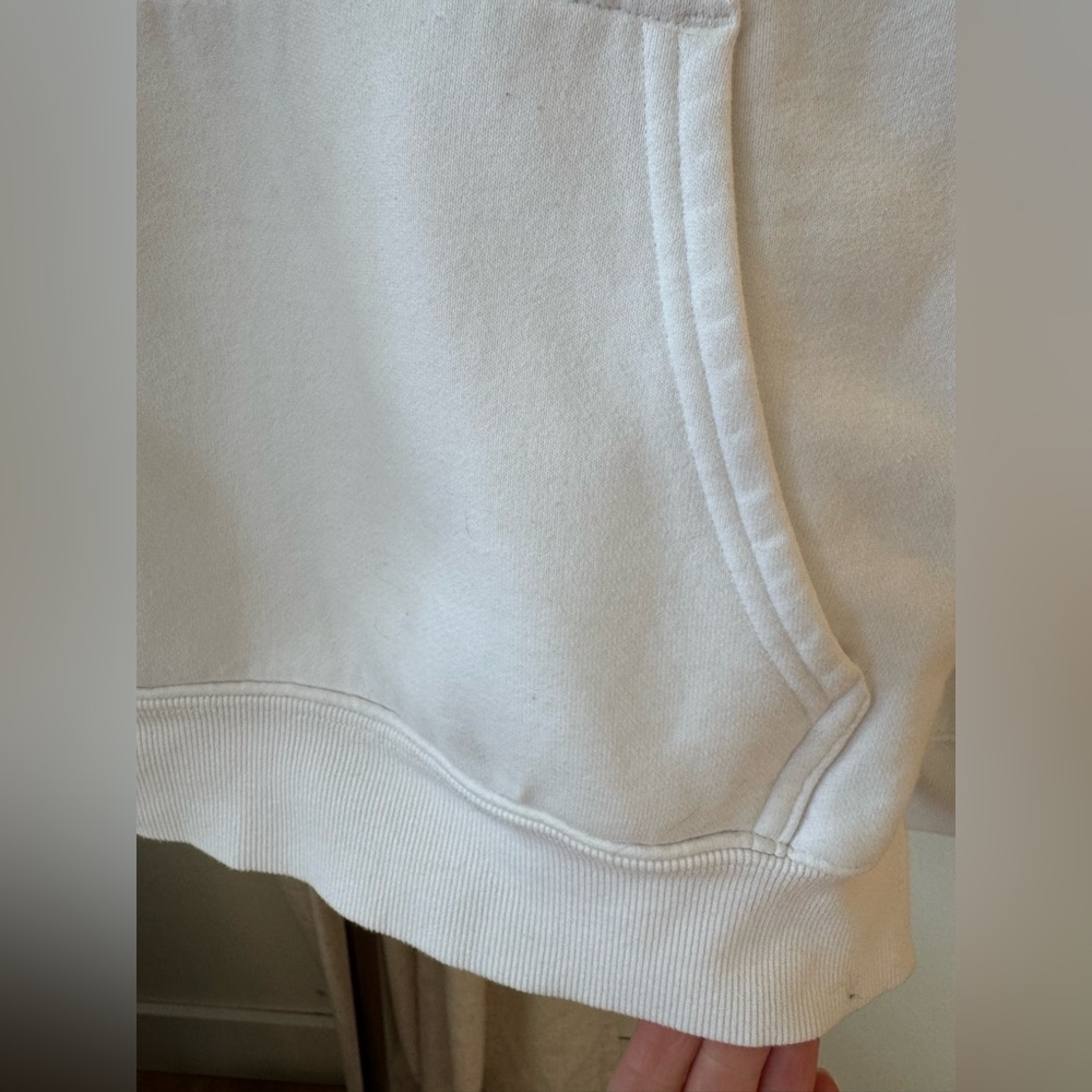 Aritzia White Women's Pullover Hoodie - Picture 7 of 13